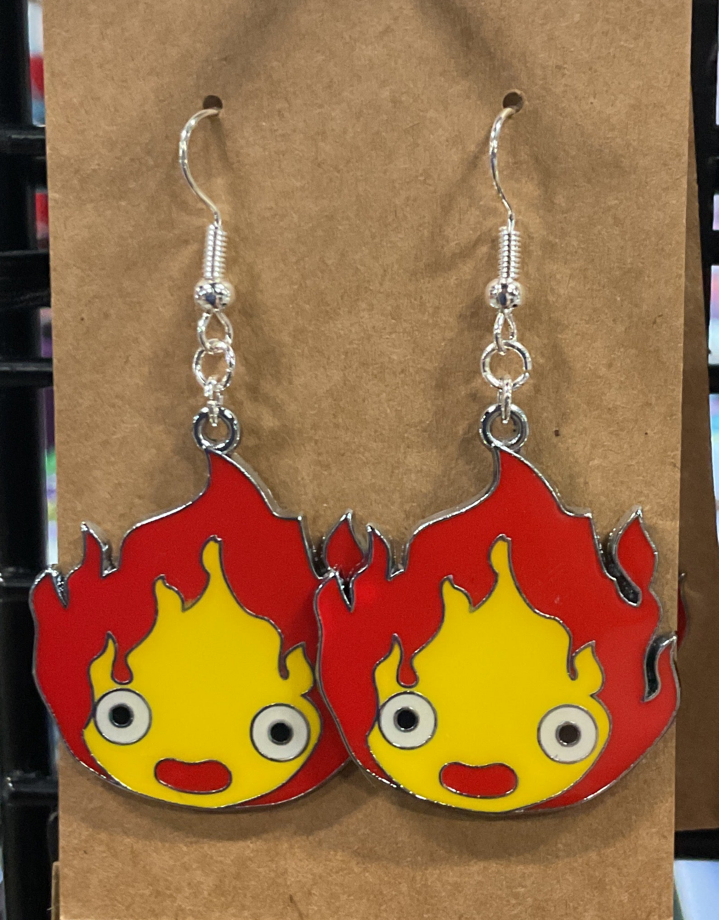 Calcifer Earrings