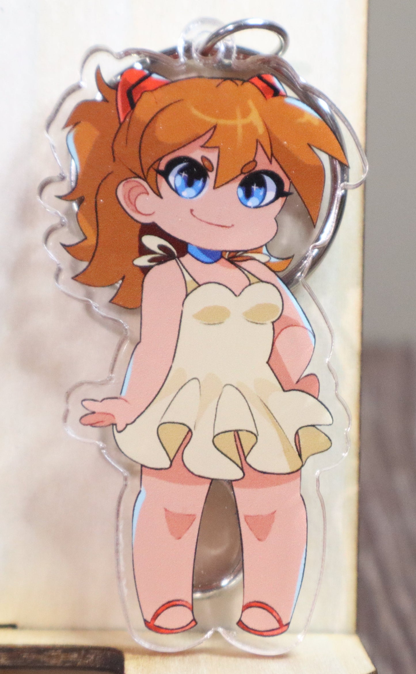 Asuka Dress Chibi Keychain