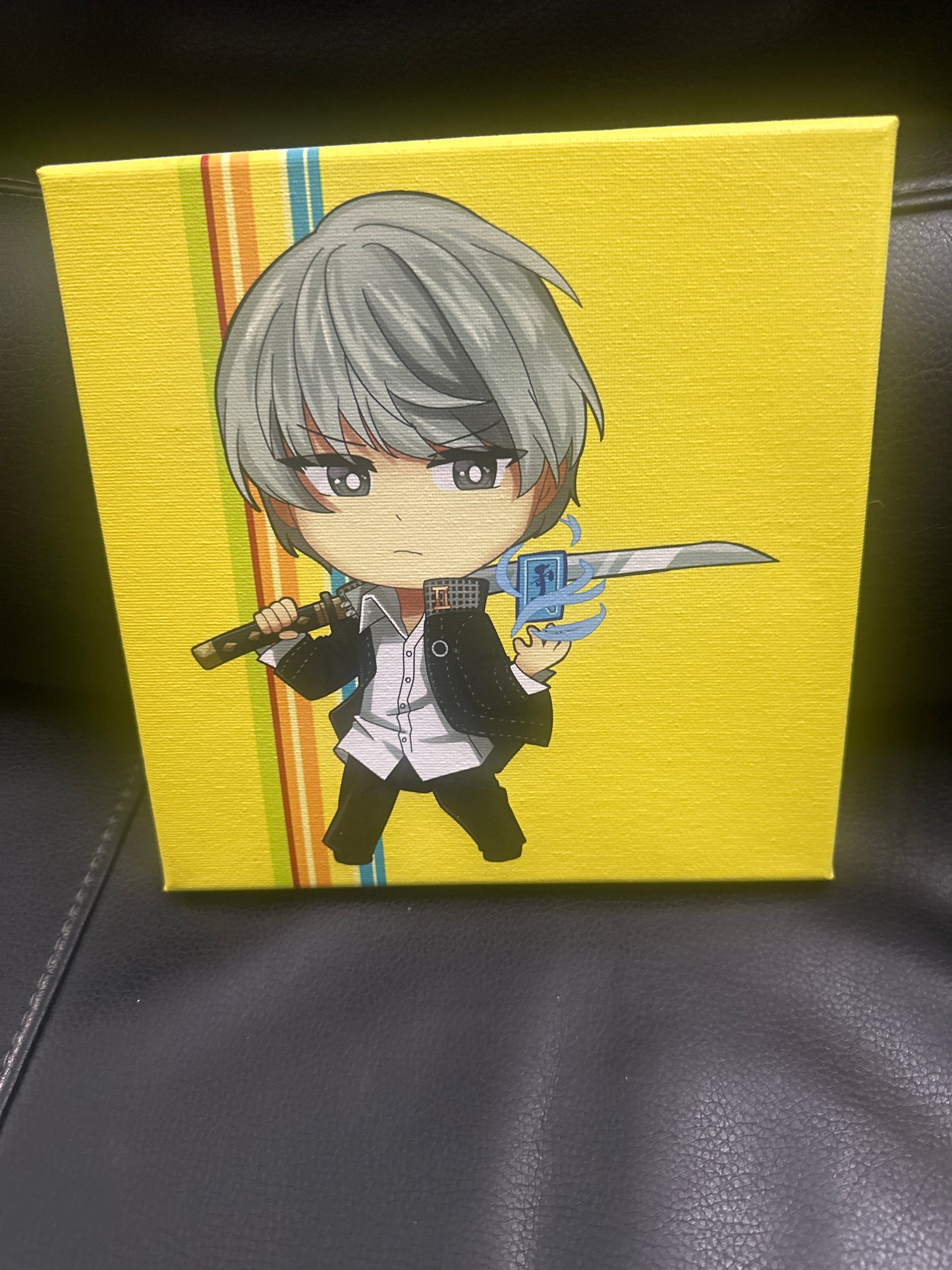 P4 protagonist canvas art