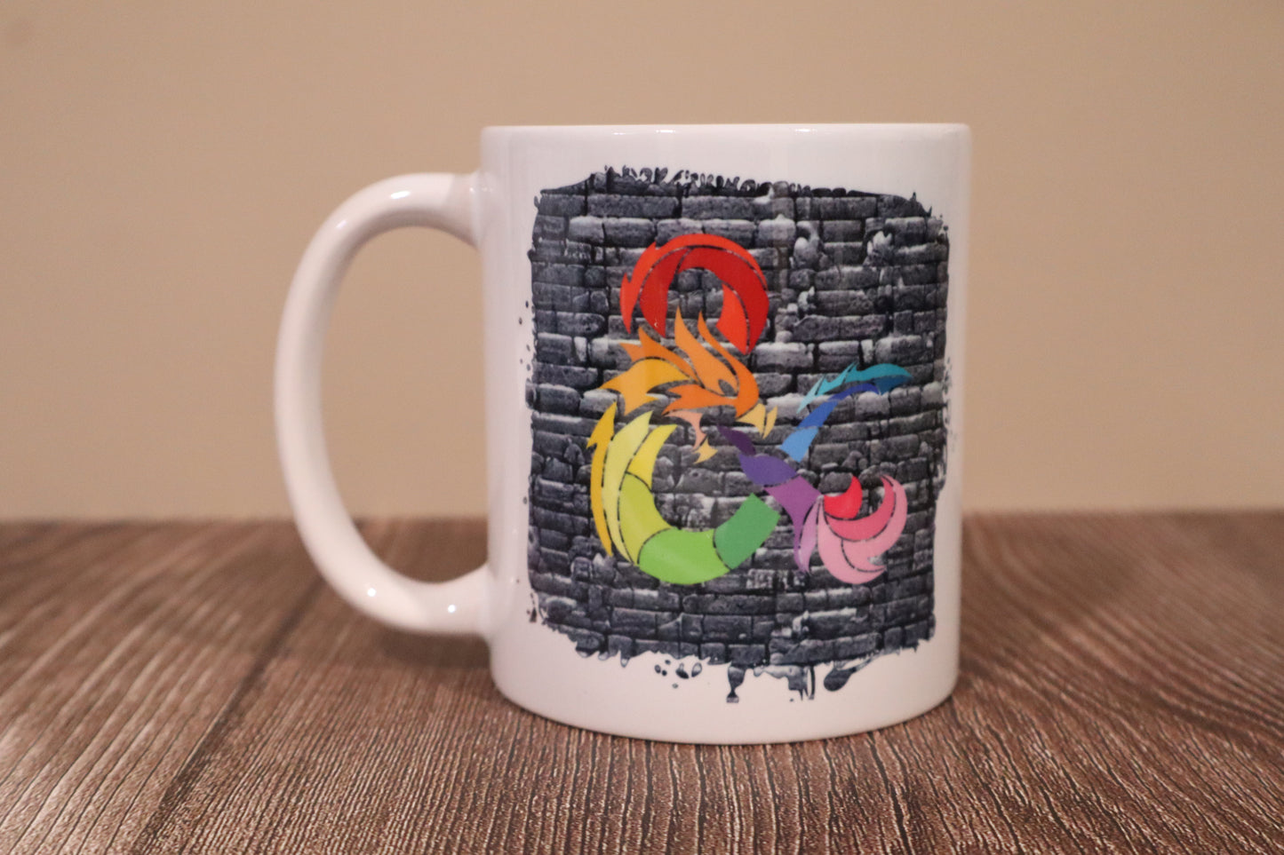 D&D Rainbow Mug