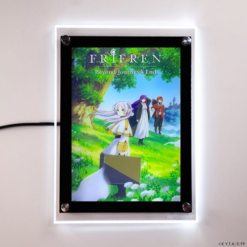 Frieren: Beyond Journey's End Frieren, Fern, and Stark LED Poster