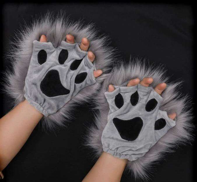 Cat Paw Fingerless