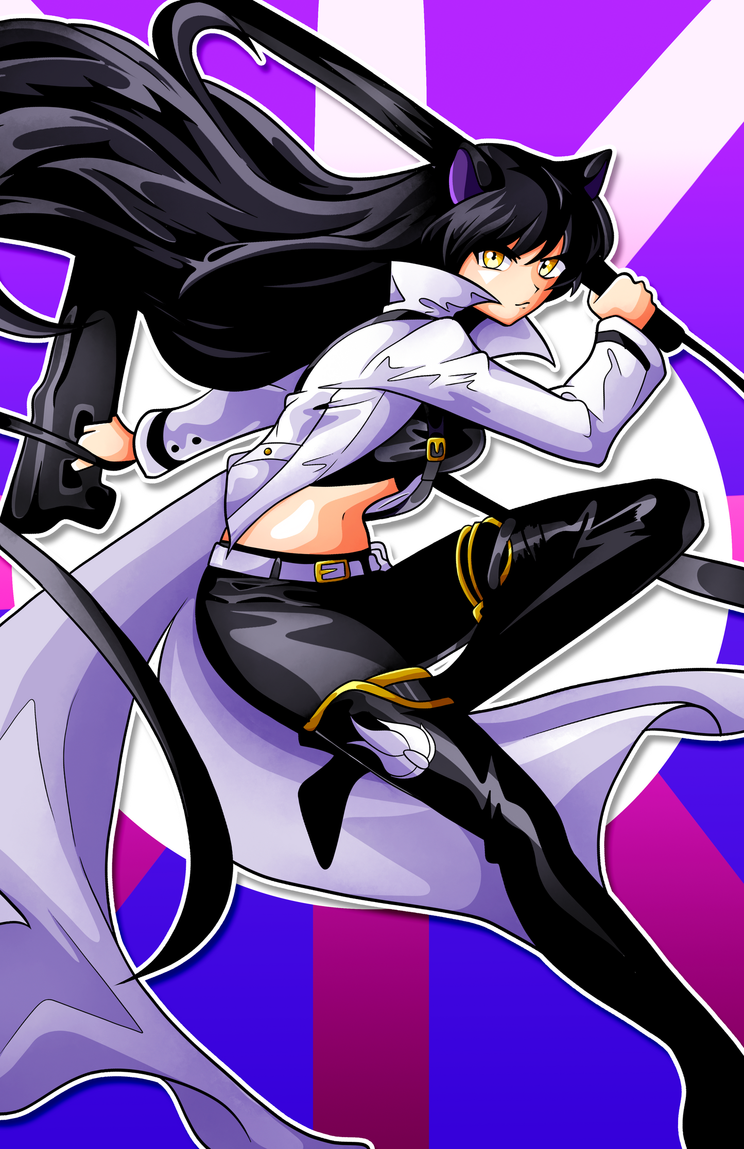 RWBY: Blake Belladonna Art Print