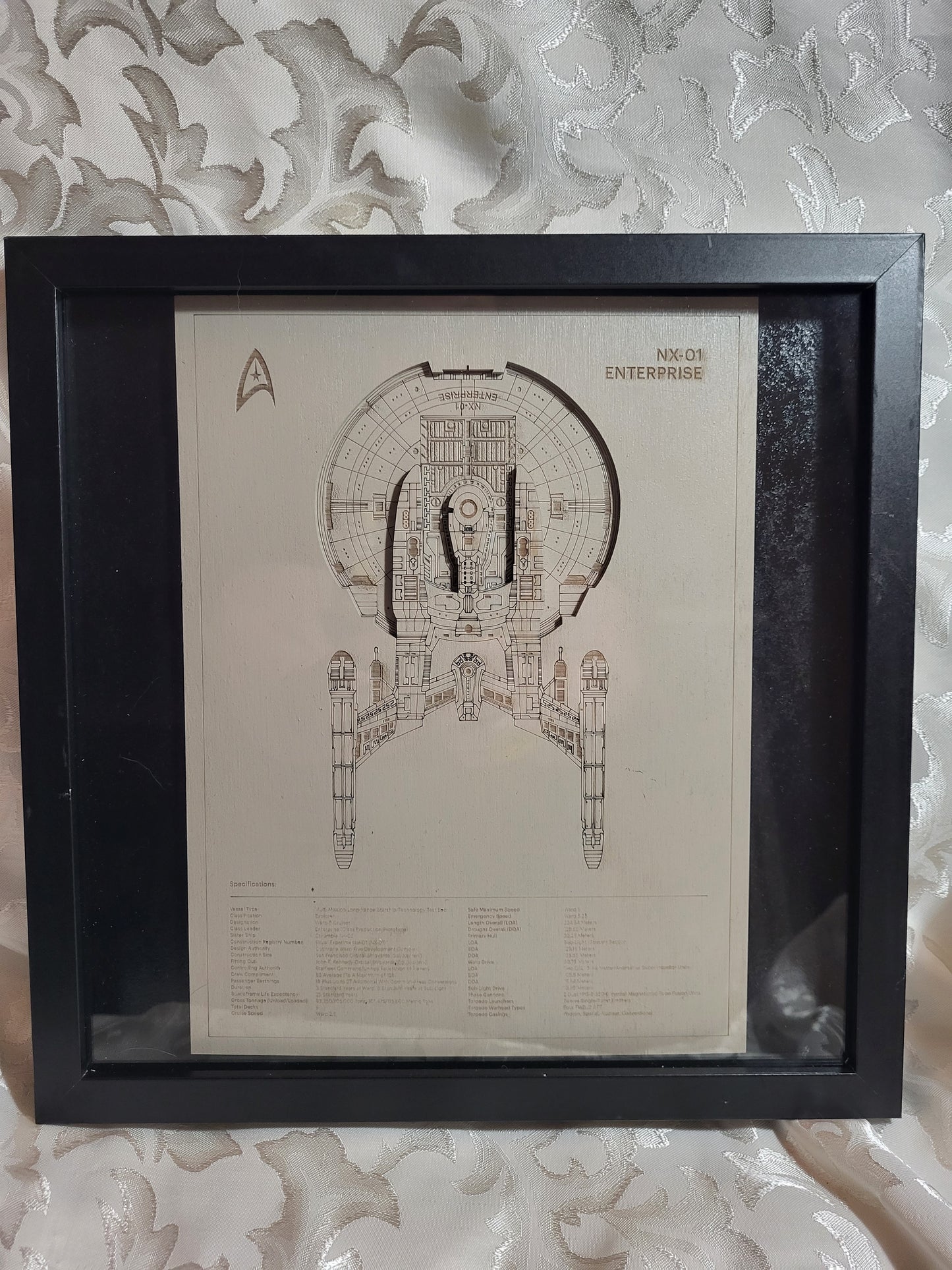 NX-01 Enterprise Wall art