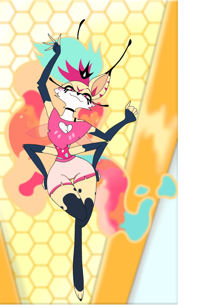 Queen Bee art print