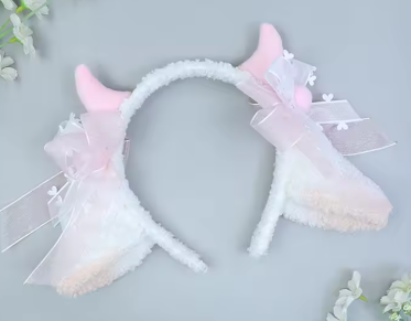 Sheep Ear Headband (Pink)