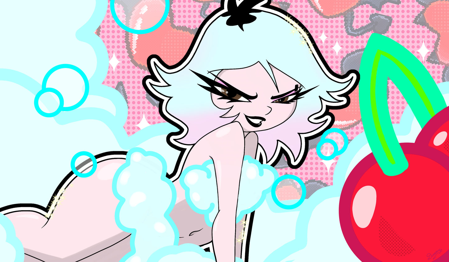 Helluva Boss Weeaboo Art Print