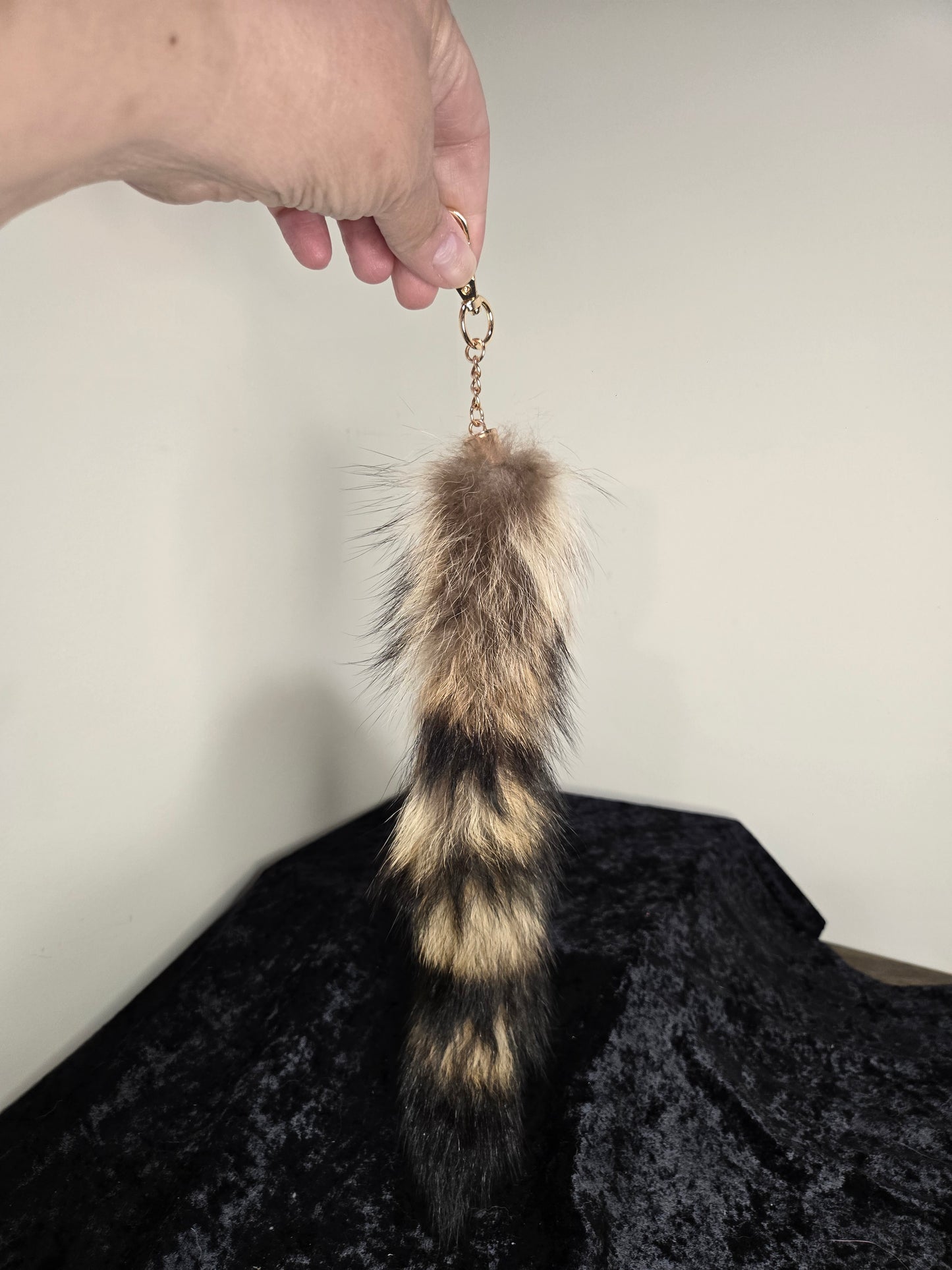Fox Tails with Keychain Clip (Small)