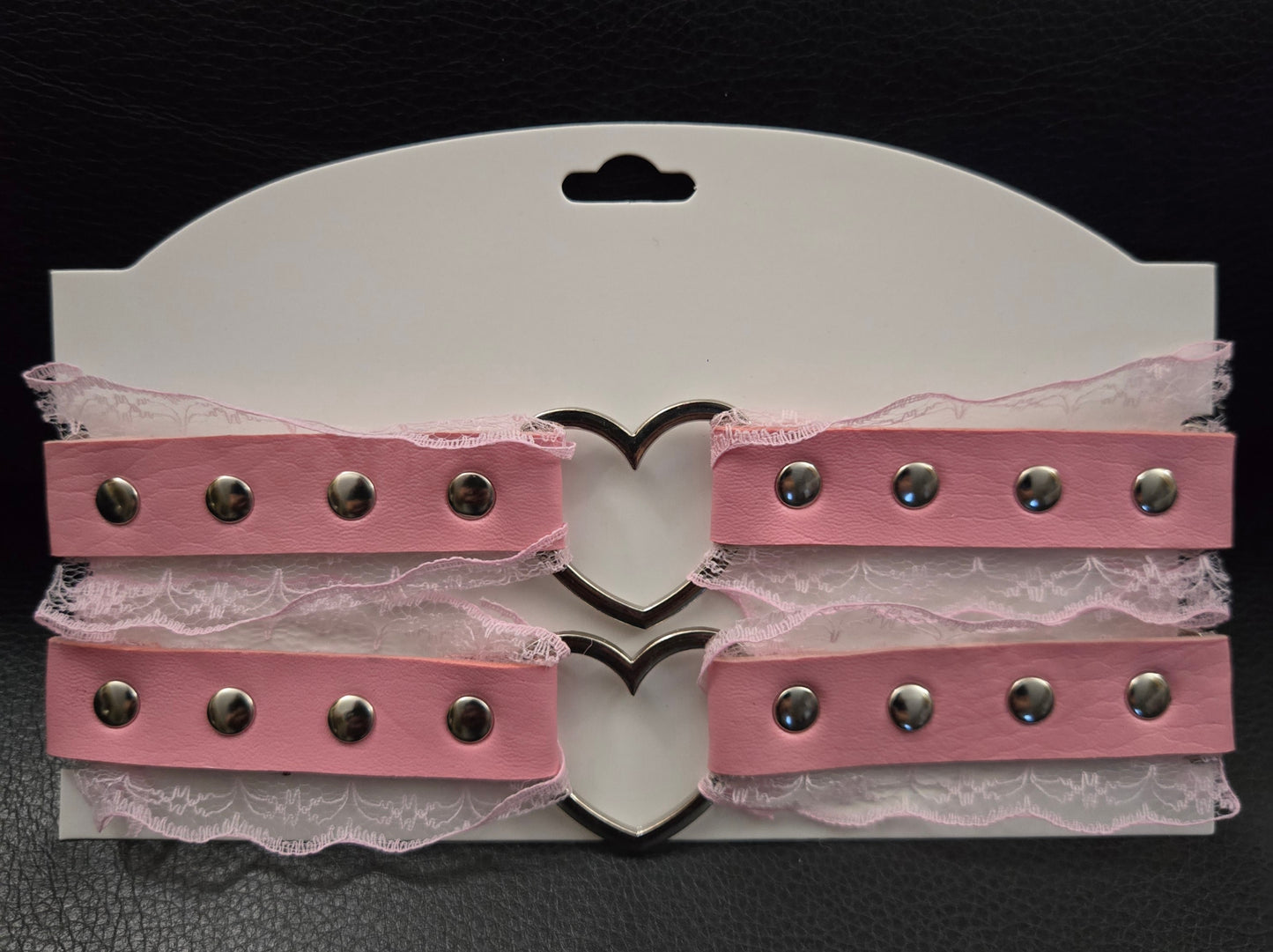 Heart Lace Garters