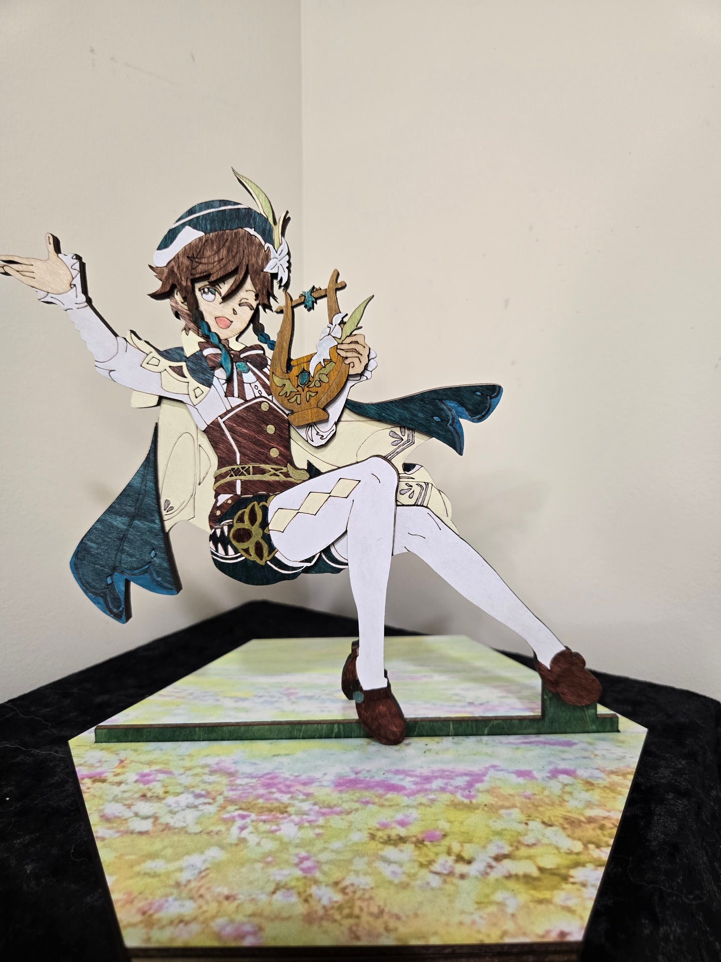 Genshin Impact Venti Wood Standee