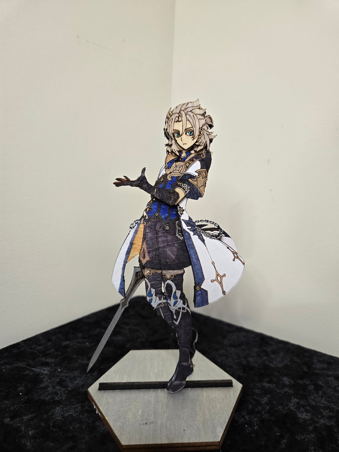 Genshin Impact Albedo Wood Standee