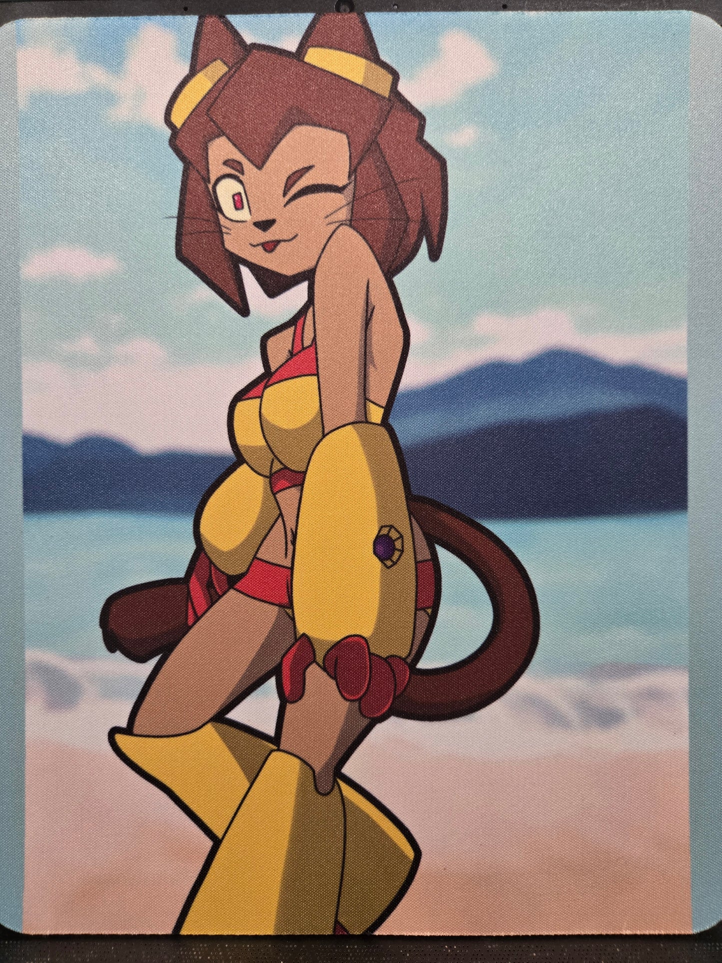 Gameroverse Kit Swimsuit Rectangle Mouse Pad