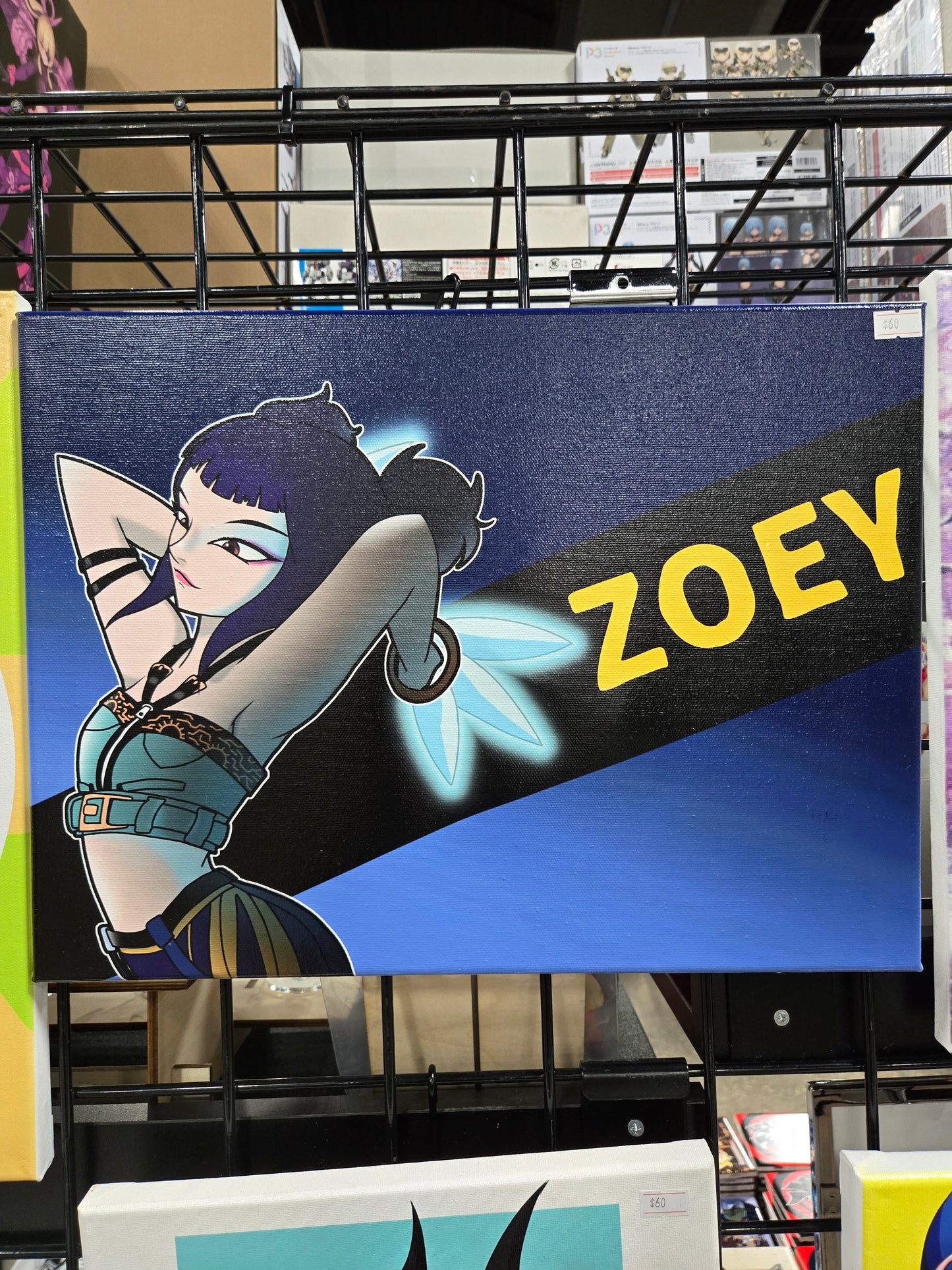 Zoey K-Pop Demon Hunter Canvas