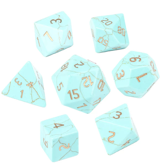 Green Turquoise Dice