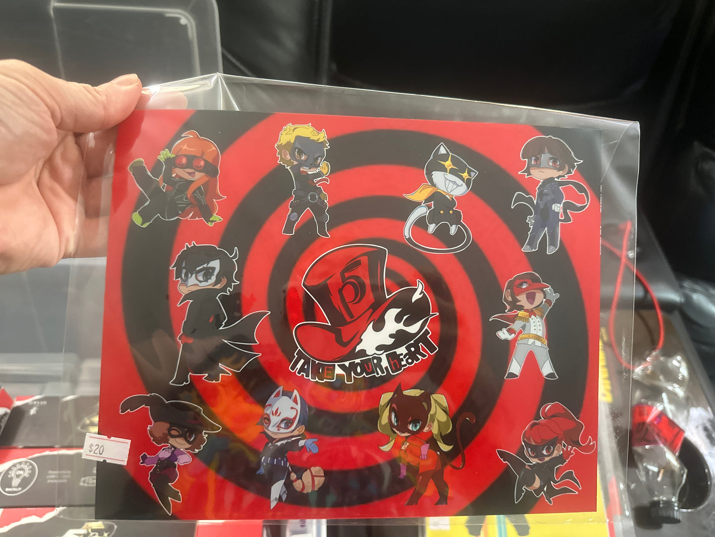 P5 Phantom Thieves Metal Art Print