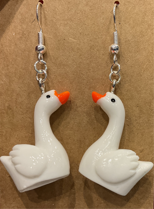 Goose Earrings