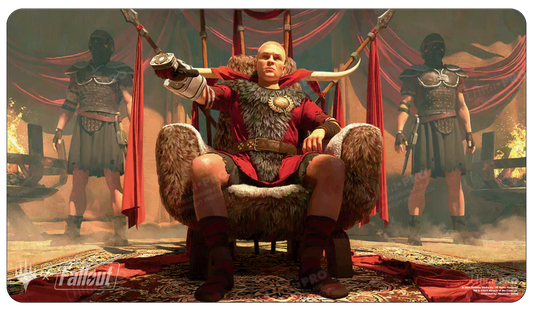 UP Playmat - MtG Fallout Caesar Legion’s Emperor