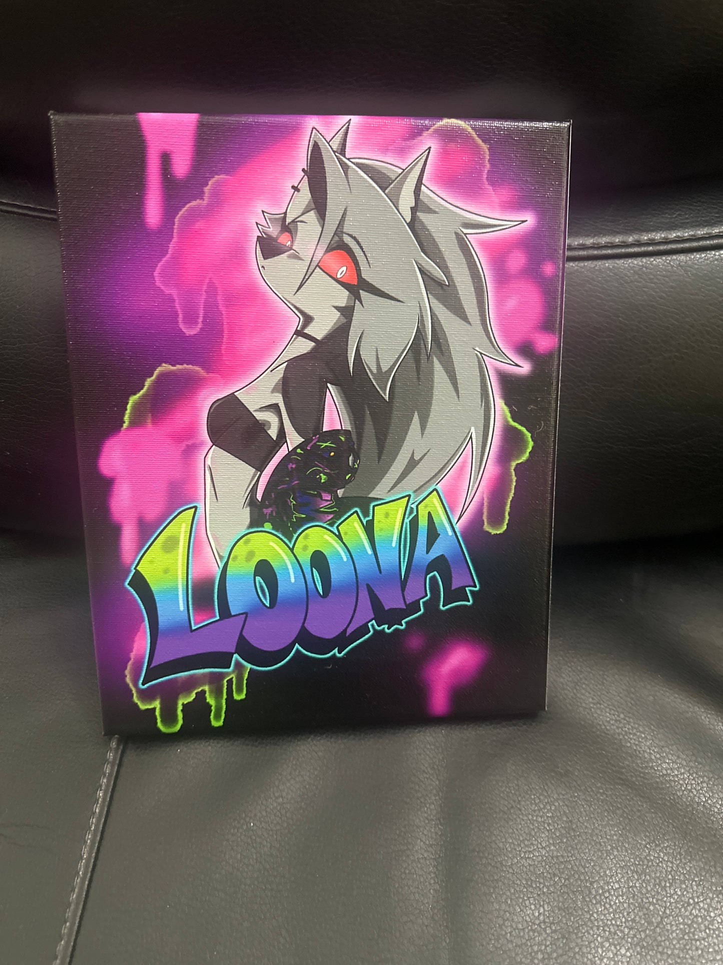 Loona Spray Paint Canvas art