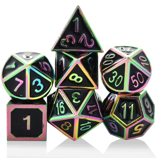 Rainbow with Black around the number