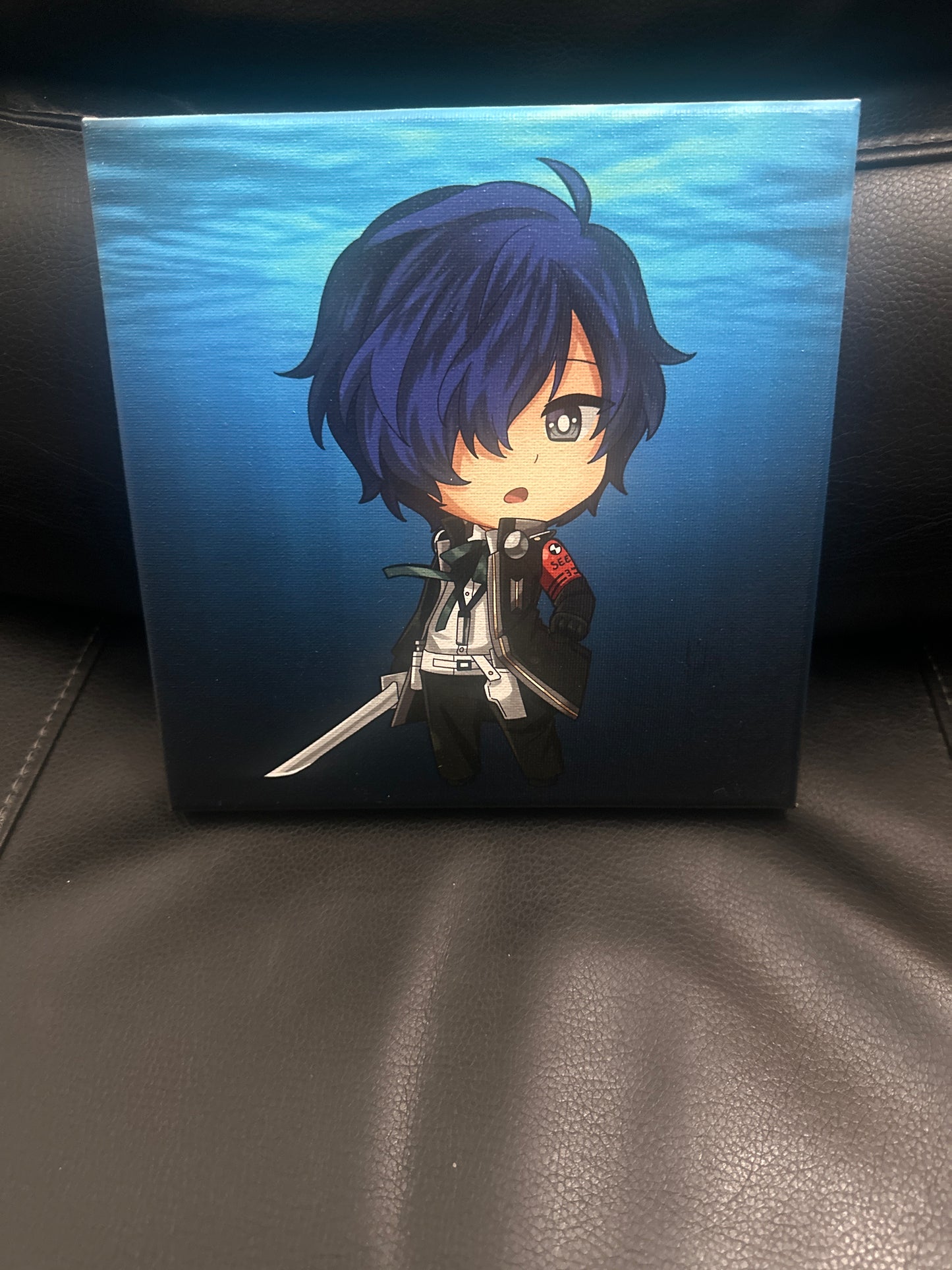 P3 protagonist canvas art