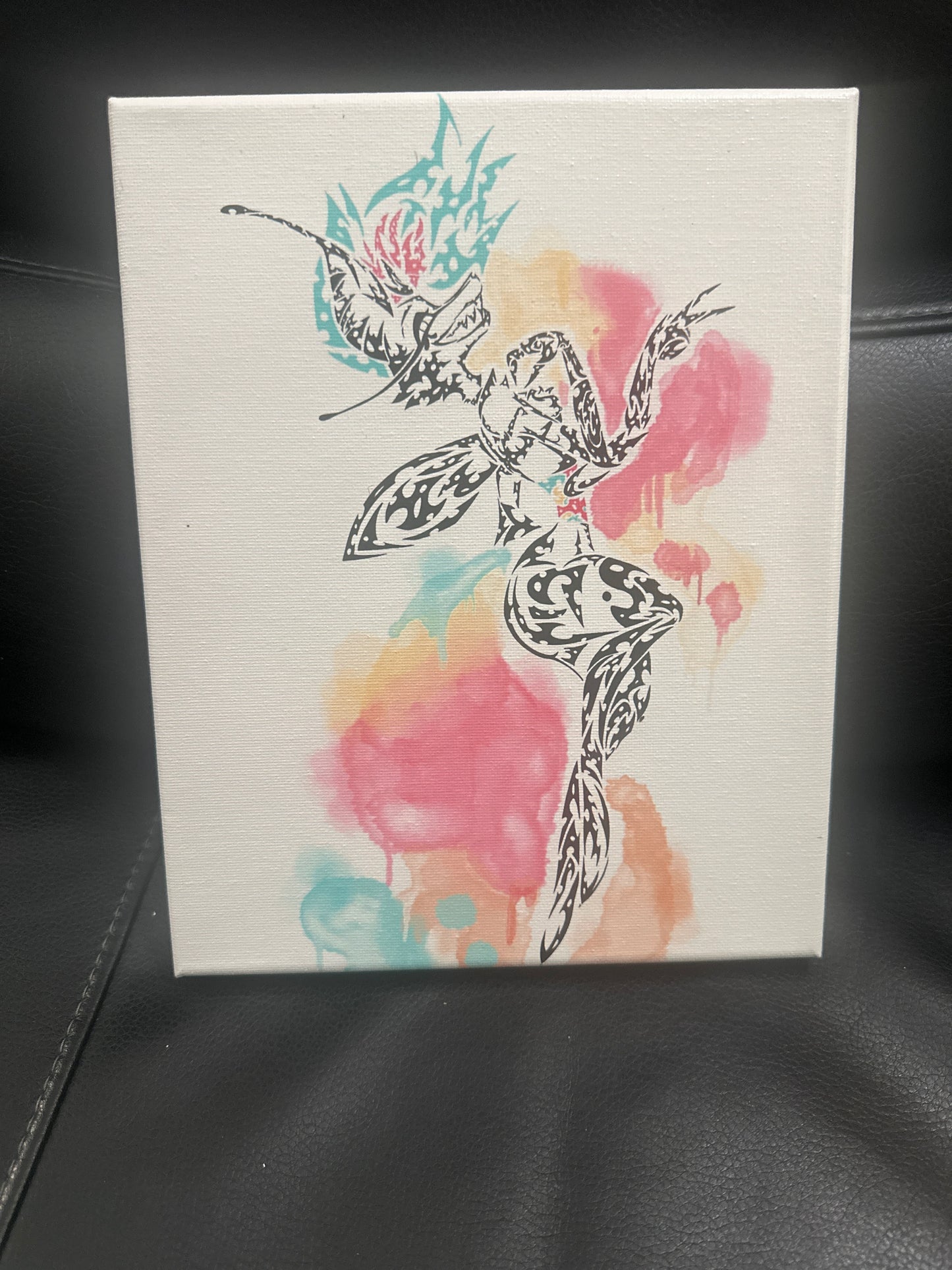 Queen Bee Tribal Canvas Art