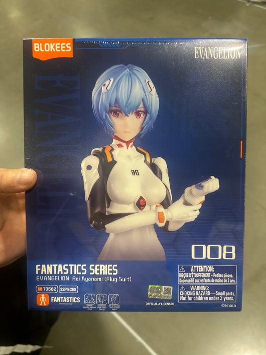 Neon Genesis Evangelion Fantastics Series Rei Plug Suit Model Kit