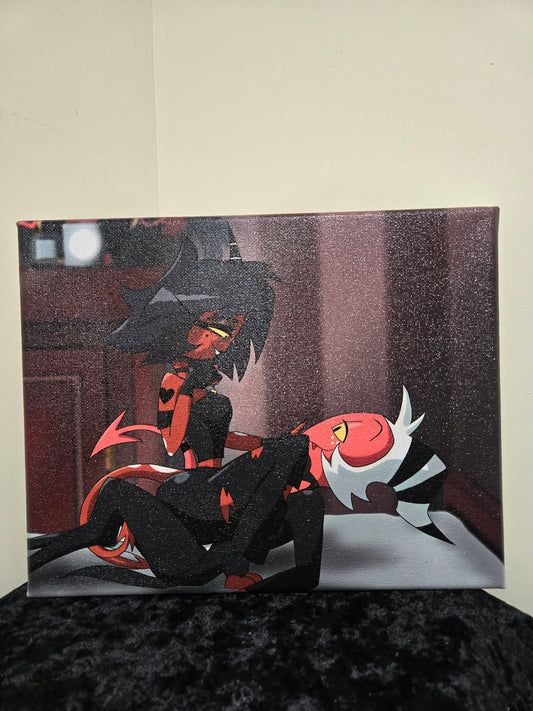 Millie& Moxxie canvas
