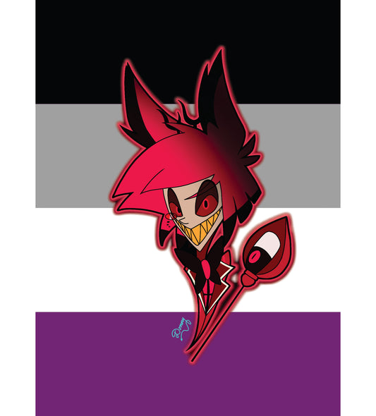 Alastor Ace Background art print