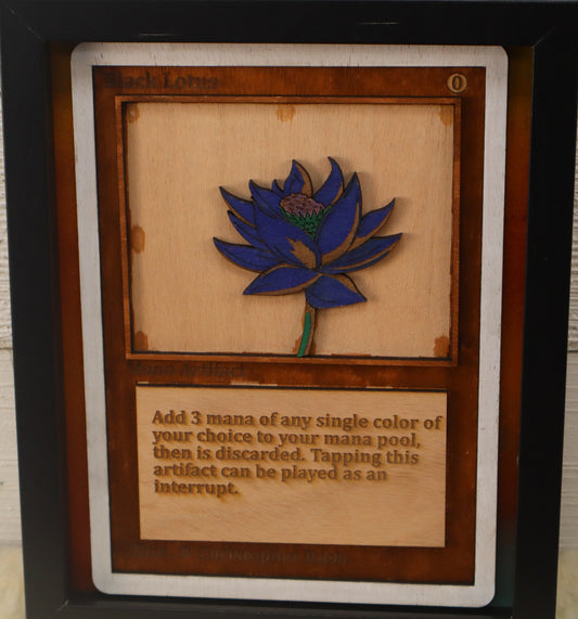 Black Lotus Art