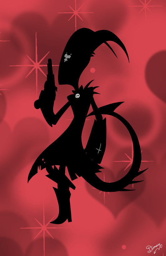 Blitzo Shadow art print