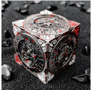 6 Sided Rotatable Metal Dice