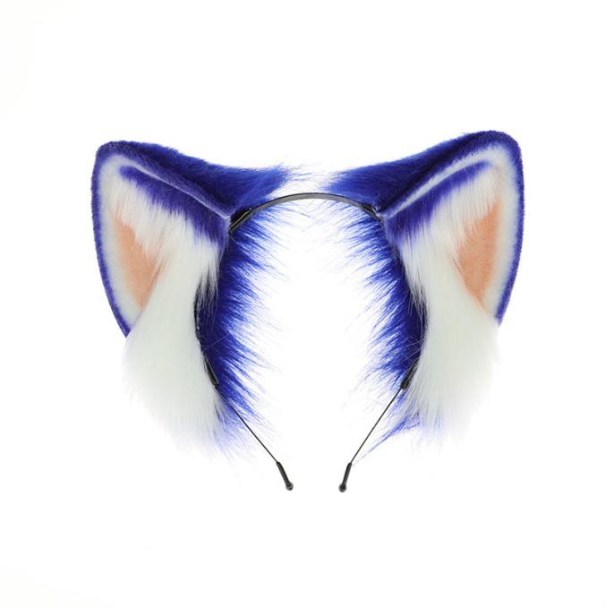 Blue Sonic Hedgehog Ear Headband