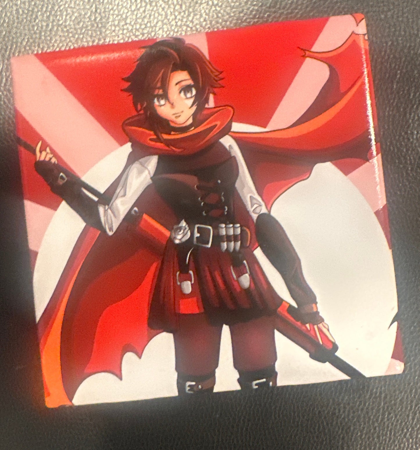 RWBY Ruby Ceramic Coaster