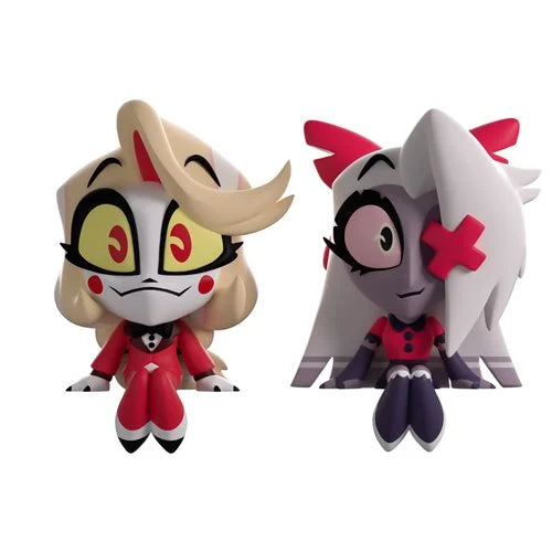 Hazbin Hotel Charlie and Vaggie Monitor Buddies Vinyl Figure 2-Pack #9
