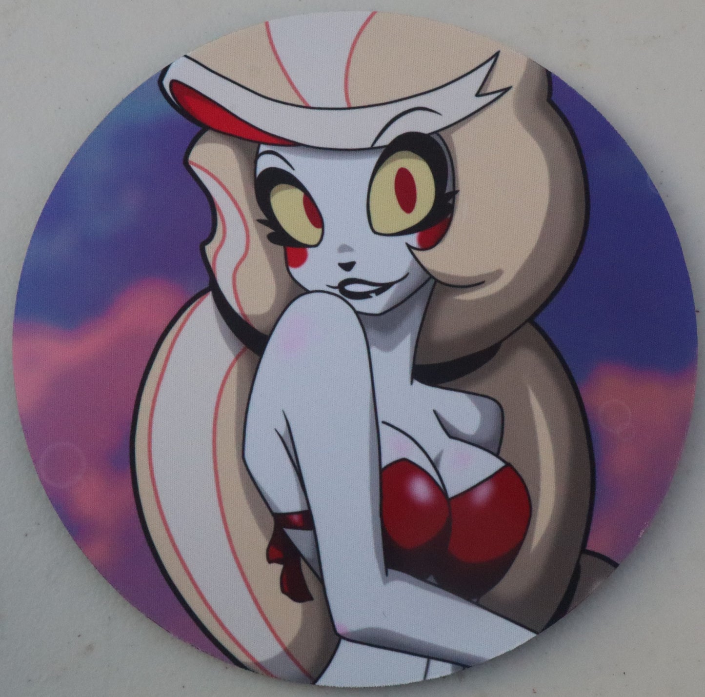Charlie Round Mouse Pad