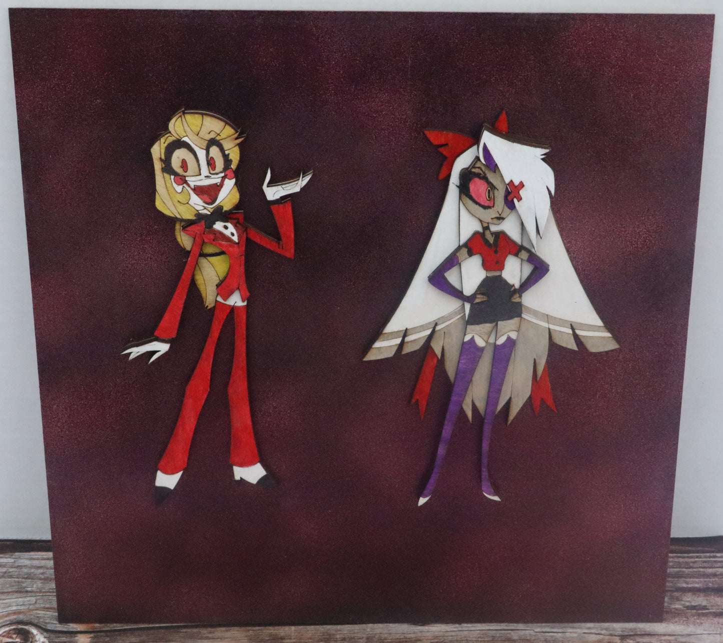 Charlie and Vaggie Wall art