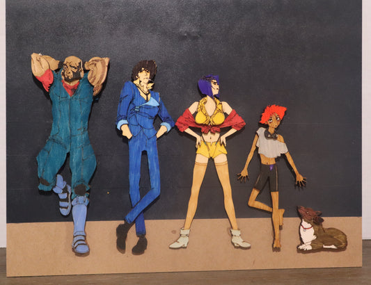 Cowboy Bebop Lineup Wall art