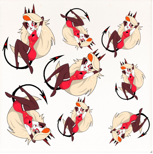 Cute Charlie Ceramic Coaster