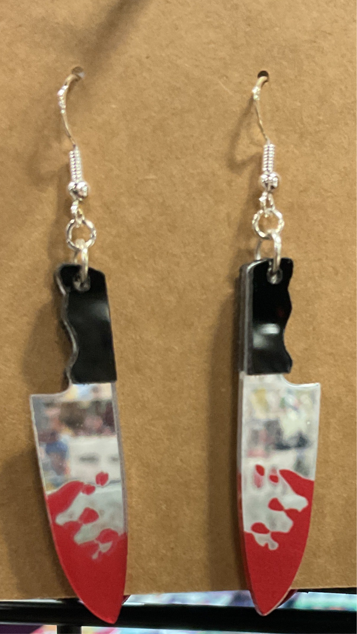Bloody Knife Earrings