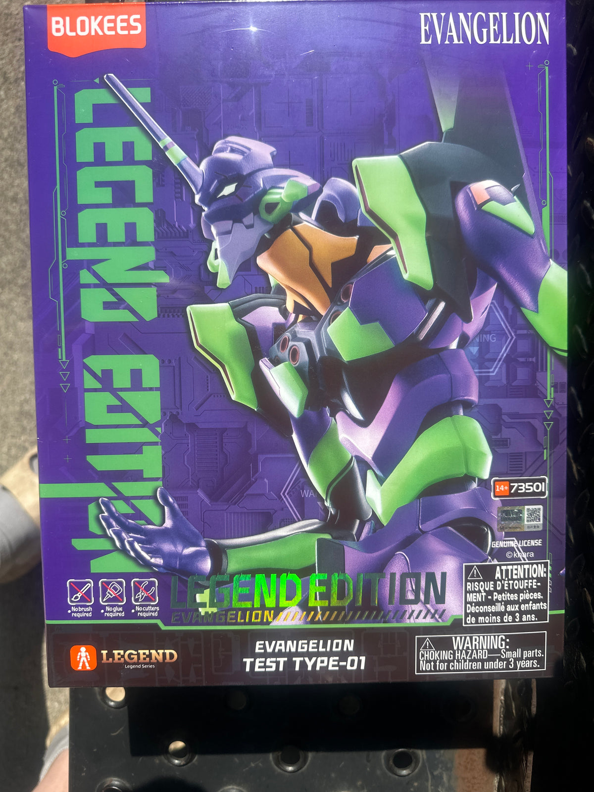 Neon Genesis Evangelion Test Type 01 TV version Legend Edition Model Kit
