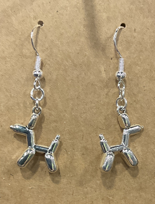 Balloon Animal Earrings