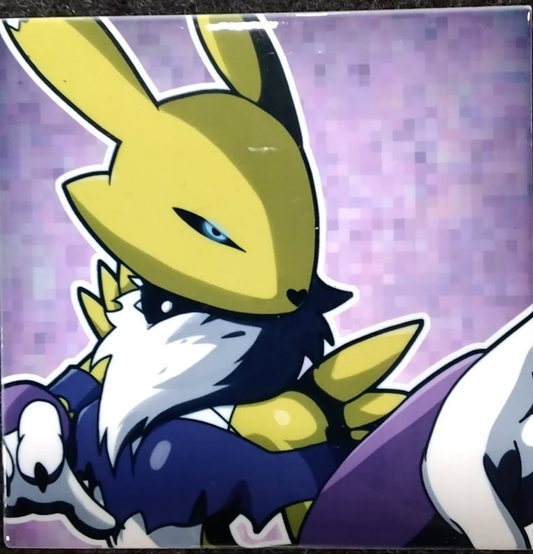 Renamon ceramic Coaster