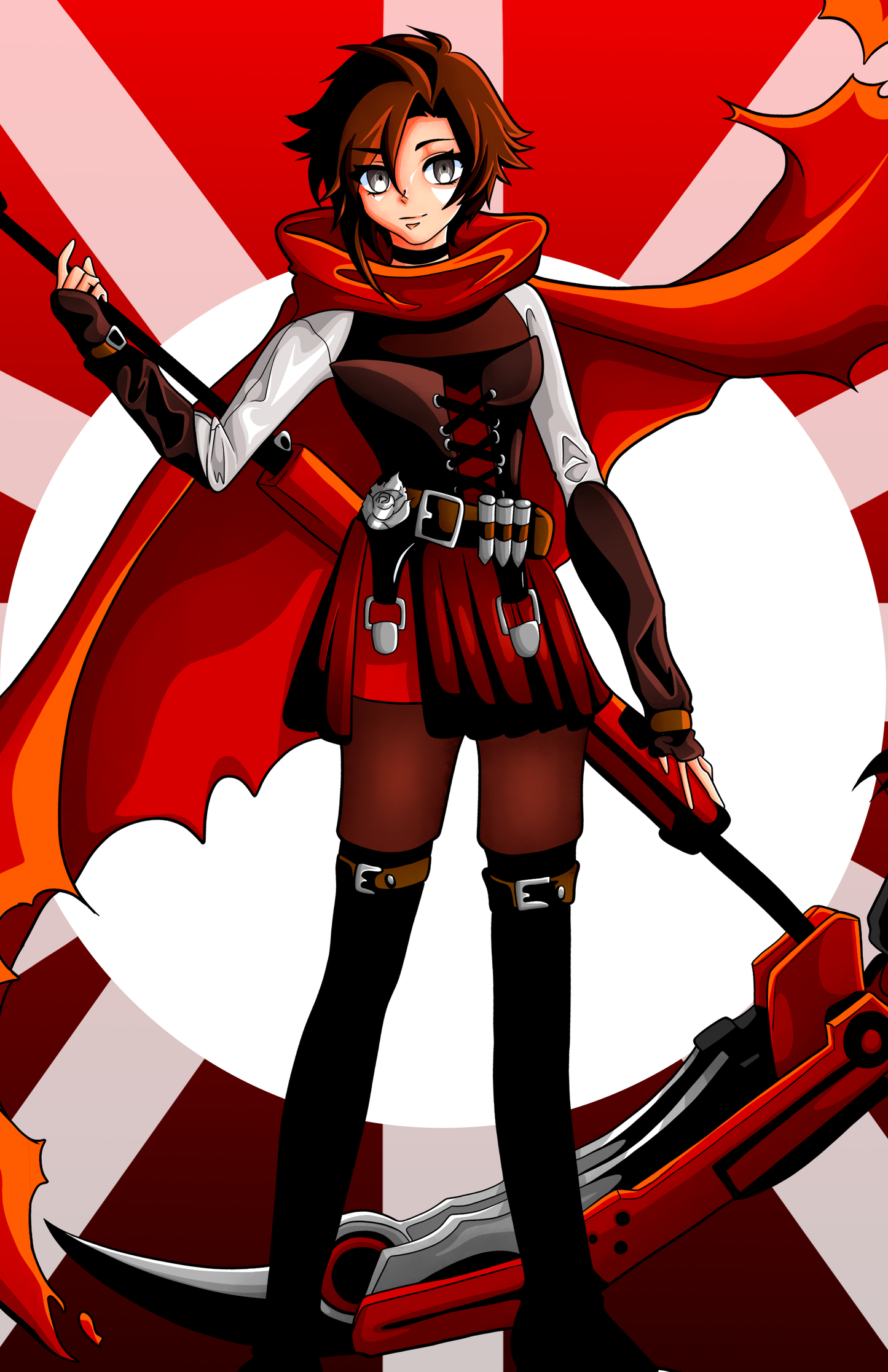 RWBY: Ruby Rose Art Print