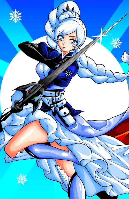 RWBY: Weiss Schnee Art Print