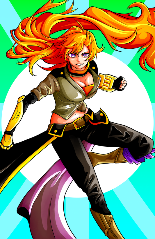 RWBY: Yang Xiao Long Art Print