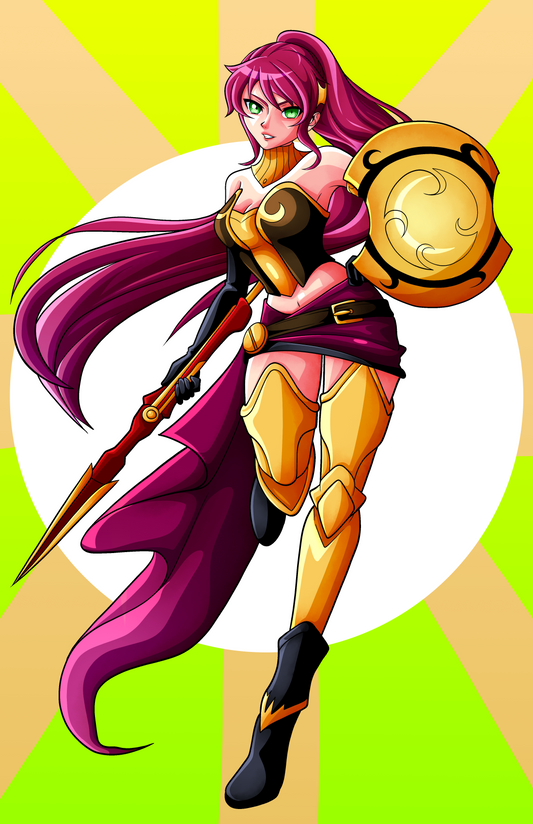 RWBY: Pyrrha Nikos Art Print