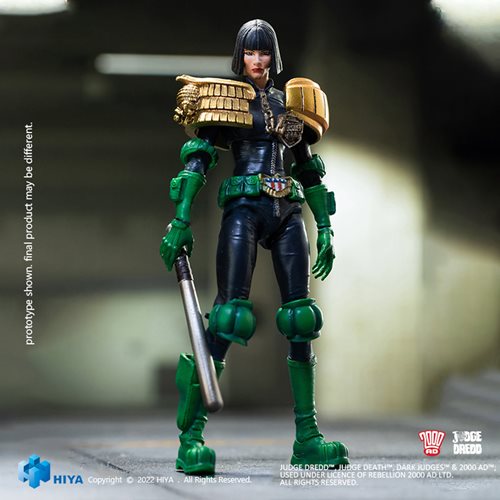 Judge Dredd Exquisite Mini Action Figures