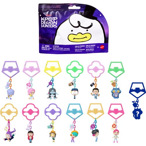 KPop Demon Hunters Mini-Figure Key Chain Blind Box
