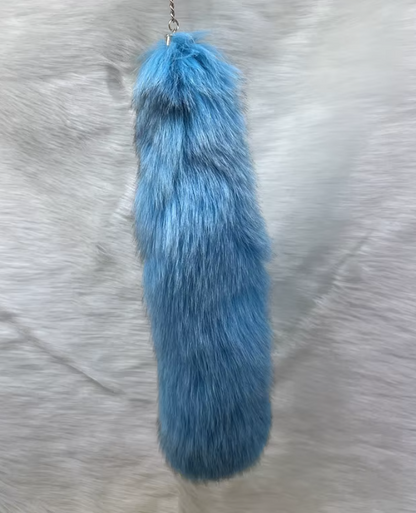 Fox Tails with Keychain Clip