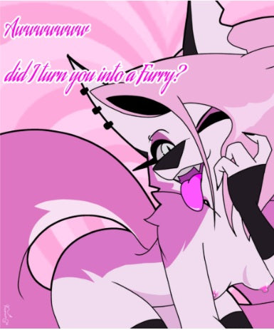 Loona "Did I Turn You Into A Furry?" NSFW Rectangle Mouse Pad